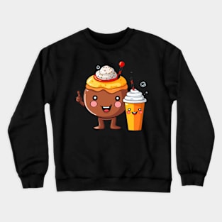 kawaii  junk food T-Shirt cute  funny Crewneck Sweatshirt